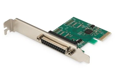 4016032309383 1-Port Parallel Interface Card, PCIe DIGITUS - Bild 1 von 4