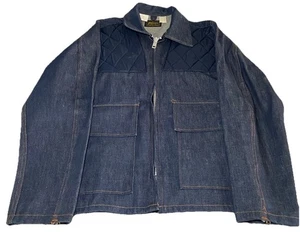 1980s K Mart Shooting Duck Hunting W/ Gamebag Jacket Mens Size Medium 40-42 - Picture 1 of 12