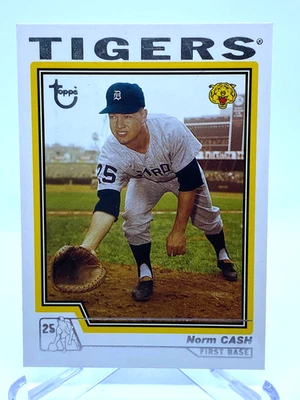2004 Topps Retired Signature Edition #45 Norm Cash Detroit Tigers - Image 1 of 2