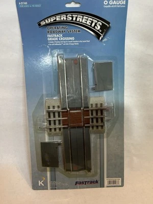 K-Line Superstreets 6-21163 FasTrack Grade Crossing Kit - NIP - O Gauge - Image 1 of 2