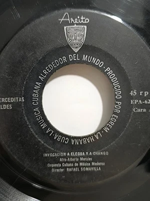 MERCEDITAS VALDES INVOCACION A ELEGUA Y A CHANGO AFRO  CUBA LISTEN 🎵🎵 - Image 1 of 4