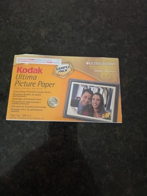 Papel fotográfico Kodak Ultima 4x6" 5 hojas sellado Foto 1 de 2