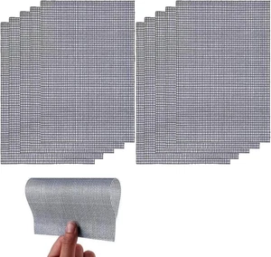 10 Pezzi Toppe Di Riparazione per Zanzariere, 130 X 180 Mmkit Nastro per Riparar - Foto 1 di 12
