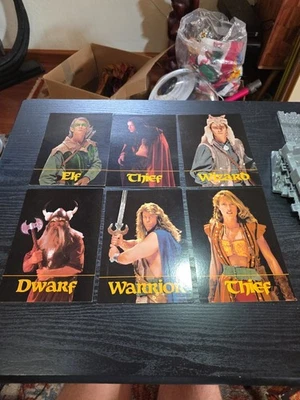 1993 TSR DRAGON STRIKE Game Replacement Parts: 6 Hero Cards - Image 1 of 4