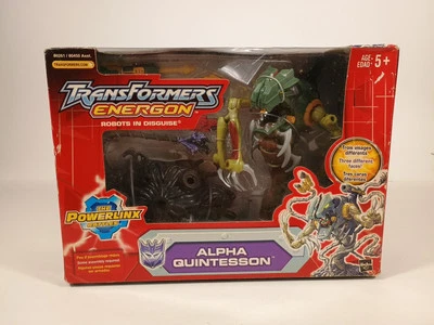 Экшн-фигурка Transformers Energon Powerlinx Battles Alpha Quintesson 2004 НОВАЯ - Изображение 1 из 4
