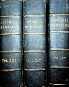 Cornhill Magazine Vols XIII XIV & XV Trollope-The Claverings complete / 1st 1866 - Foto 1 di 6