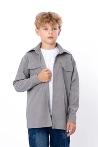 Shirt – Soft Micro-Corduroy Loose Fit, Casual Teen Style,, Demi-season,  Nosi... - Picture 1 of 14