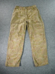 Vintage Ranger Pants Youth Medium Frog Skin Camouflage 70s 80s Straight Leg - Picture 1 of 13