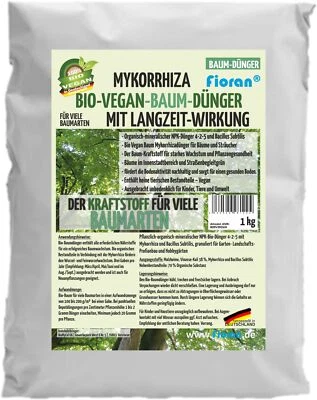 Fioran® Bio Baumdünger Mykorrhiza Vegan Langzeitwirkung 1 5 15Kg DE Herstellung - Bild 1 von 3