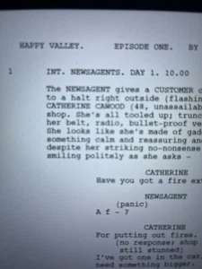 Happy Valley Series 1: Ep 1 Script - Picture 1 of 1