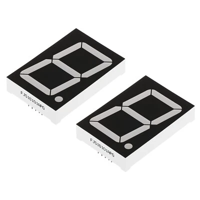 LED Anzeige Digitale Röhre 2 Pack Kathode 7 Abschnitt 10 Pin 1 Ziffer 6V Grün - Bild 1 von 4