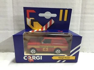 Corgi Junior J59 RANGE ROVER Mountain Rescue MIB, 1984 Made in Great Britain - Picture 1 of 1