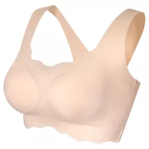 Reggiseno travestito Matectomy per travestimento forme seno in silicone wireless - Foto 1 di 9