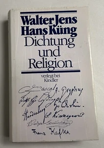 Walter Jens & Hans Kung Dichtung und Religion German Edition 1985 - Picture 1 of 17