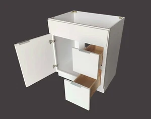 NITURRA Moderno Series - 30" Bathroom Vanity Flat Door Style RTA Cabinet base - Picture 1 of 4