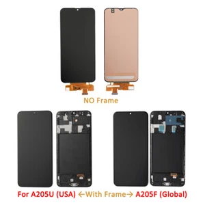 LCD Display Touch Screen Digitizer Assembly For Samsung Galaxy A20 A205U A205F - Zdjęcie 1 z 15