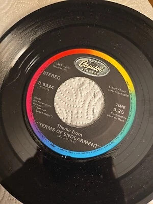 Theme From Terms Of Endearment This Is My Moment Capitol RPM Vinyl Record - Image 1 of 4