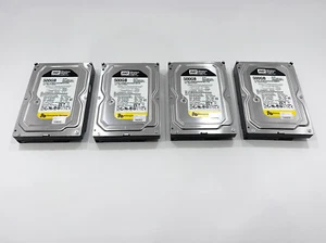 4x Western Digital RE4 500GB SATA2 7200rpm 64MB 3.5" Enterprise HDD WD5003ABY - Picture 1 of 2