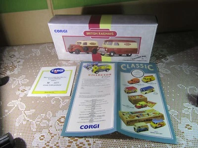 585Y Corgi Classics 97749 Leere Box Für Ford Bedford Van British Railways - Bild 1 von 4