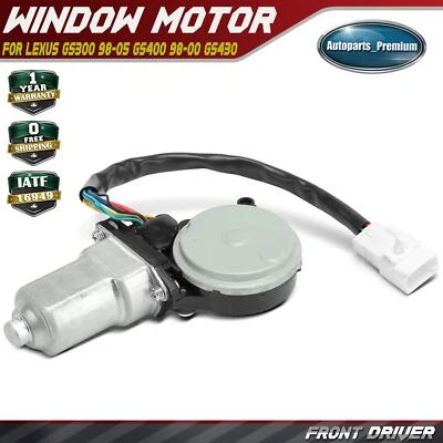 Motor elevador de ventana para conductor delantero izquierdo Lexus GS300 GS400 GS430 con anticlip Foto 1 de 4