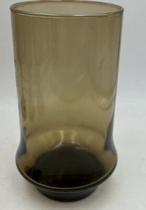 Libbey Glas Tawny Impromptu Becher MCM Barware Vintage 70er Ersatz - Bild 1 von 5