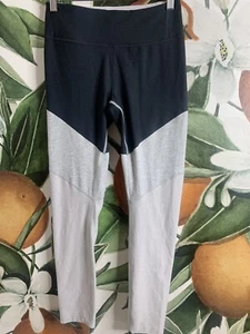 Leggings deportivos Outdoor Voices talla S pequeños grises bloques de colores - Imagen 1 de 4