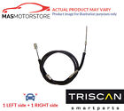Handbrake Cable Pair Triscan 8140 131149 2Pcs A New Oe Replacement
