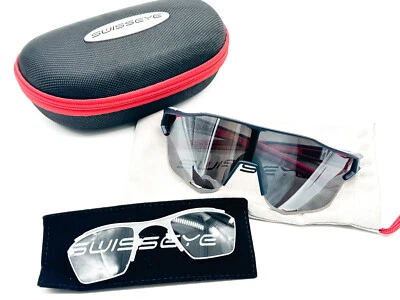 Swiss Eye Sportbrille Arrow 2 RX 12791 mit Korrektionsclip in Sehstärke Neu - Bild 1 von 4