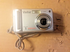 Vivitar Vivicam 6330s - 6.2mp Digital Camera - Silver - Boxed With POUCH READ - Picture 1 of 10