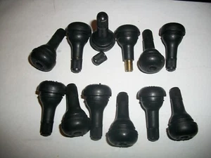 FMR 5/8" RUBBER VALVE STEMS, PACK OF TWELVE, P/N 605-8501, FITS 5/8 " RIM HOLE - Picture 1 of 2