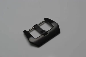 Hebilla de espino ancho, hebilla de espina negra cepillada en 22 mm, estilo PRE-V - Imagen 1 de 1