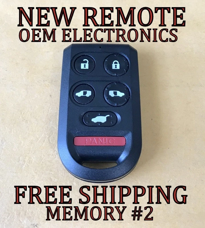 NUEVO CON MANDO A DISTANCIA SIN LLAVE ELECTRÓNICA OEM PARA HONDA ODYSSEY OUCG8D-399H-A MEM #2 Foto 1 de 1