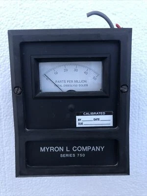 Myron L 757-12 Series 750 Resistance Monitor Industrial Test Instrument Meter - Image 1 of 4