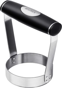 Plain Edge Food Chopper 3 Inch Manual Hand Chopper Dicer Stainless Steel round - Picture 1 of 12