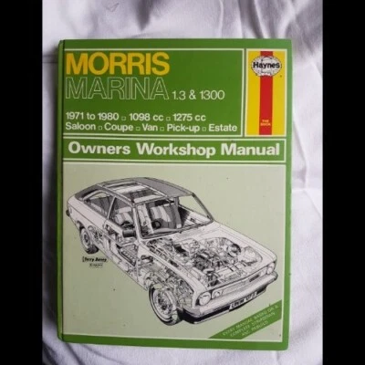 Haynes No. 073 - MORRIS MARINA 1.3 & 1300. 1971 to 1980 Workshop manual[C1] - Image 1 of 4