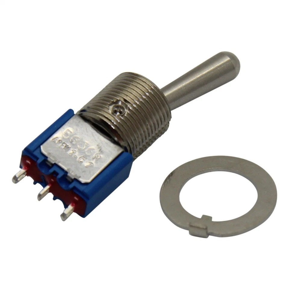 5636MAB Schalter: Hebelschalter Pos: 2 SPDT ON-ON 3A/250VAC -40-85°C APEM - Bild 1 von 1