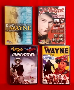 John Wayne 8 Movie DVD Lot NEW Lucky Desert Winds Private Dawn Texas West Utah - Imagen 1 de 5