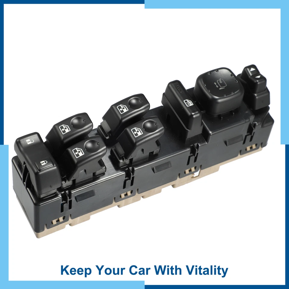 Interruptor de janela de energia Left Master para Chevrolet Avalanche 1500 2003-2006 para GMC - Imagem 1 de 4