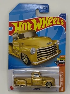 Hot Wheels LA Troca Gold #116 116/250 2022 HW Hot Trucks 9/10 *** BRAND NEW *** - Picture 1 of 2