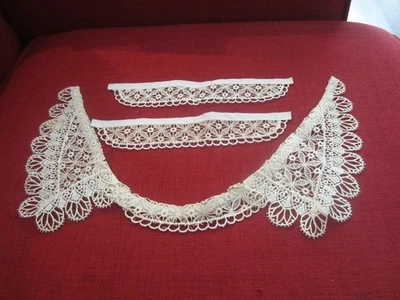 Vintage 1940s Collar And Cuffs Set For Dress Or Blouse Unused - Image 1 of 4