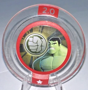DISNEY INFINITY 2.0 Marvel Heroes Power Disc Hulk Gamma Rays - Picture 1 of 2