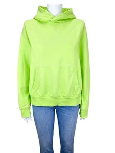 Athleta Women's Moonrise French Terry Sweatshirt Young Banana Size M - Picture 1 of 7
