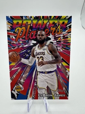 2025-26 Topps Flagship LeBron James Power Players PP-7 - Image 1 of 2