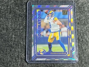 Donruss Dominators Matthew Stafford Los Angeles Rams D-34 Detroit Lions NFL 2023 - Imagen 1 de 2