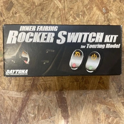 Harley Davidson Inner Fairing Rocker Switch Kit Touring Model Speakers - Image 1 of 2