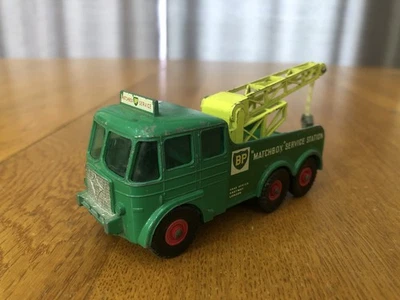 DE COLECCIÓN 1963 MATCHBOX LESNEY KING SIZE BP GAS Y ACEITE TRACTOR DE AVERÍA DE ALIMENTOS INGLATERRA Foto 1 de 4