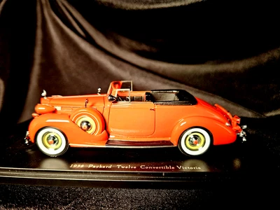 Automodello 1938 Packard Twelve Convertible Victoria 1:43 Scale Inv. #4247 - Image 1 of 4