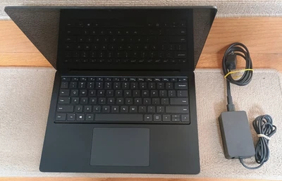 Black Microsoft Surface Laptop 4 1951  i7-1185G7 16GB RAM 256GB SSD 13.5" Win 11 - Image 1 of 4