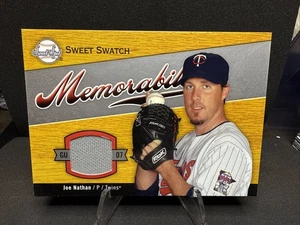 2007 Sweet Spot - Sweet Swatch Memorabilia Joe Nathan #SW-JN (MEM) - Picture 1 of 2