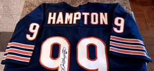 Maglia Dan Hampton firmata Chicago Bears (Schwartz Sportz) - Foto 1 di 5